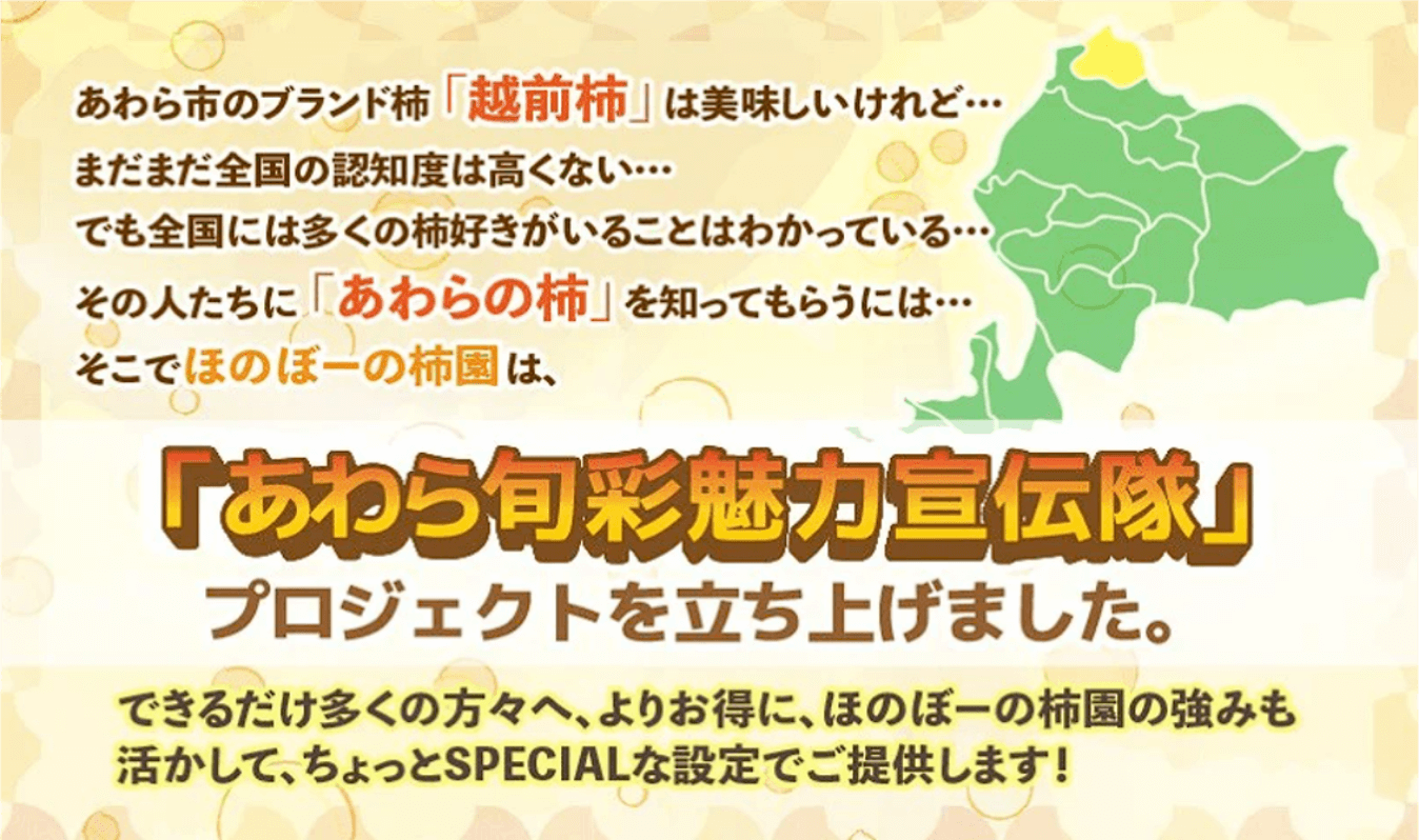 「あわら旬彩魅力宣伝隊」プロジェクト